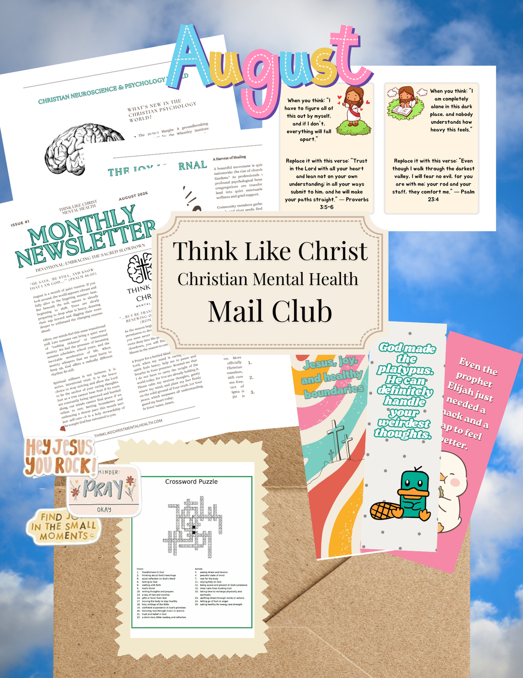 Think Like Christ Mental Health Mail Club